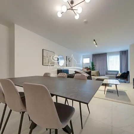 Two Bed - Short Walk To St Julian's & Sliema Apartament
